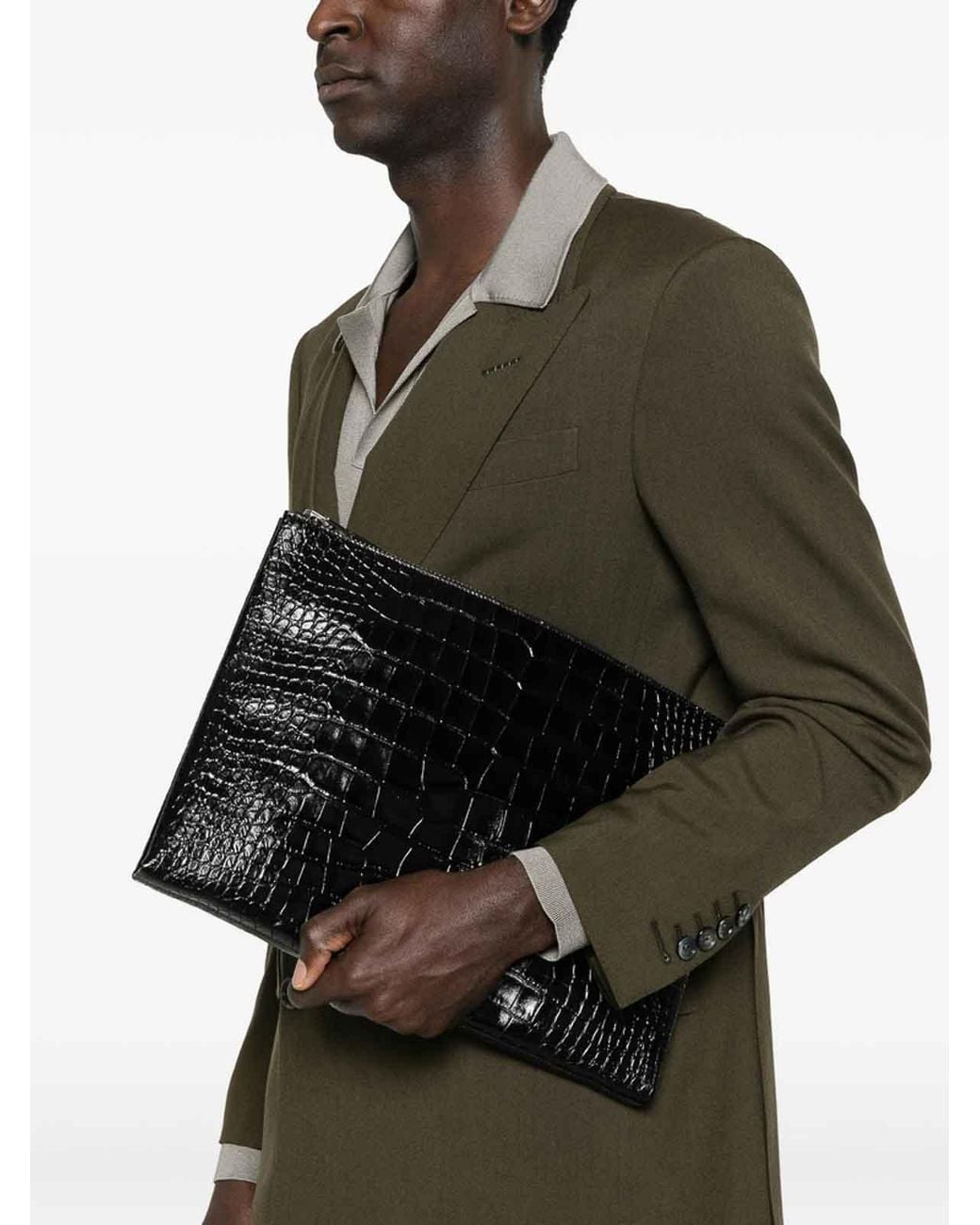 Tom Ford Black Bum Bag for men