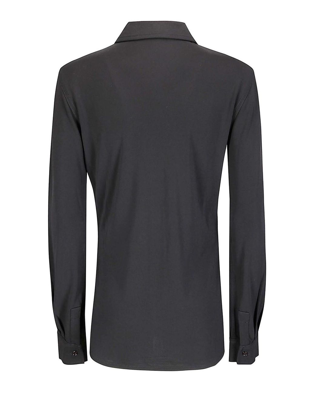 Lemaire Black Soft Fitted Shirt