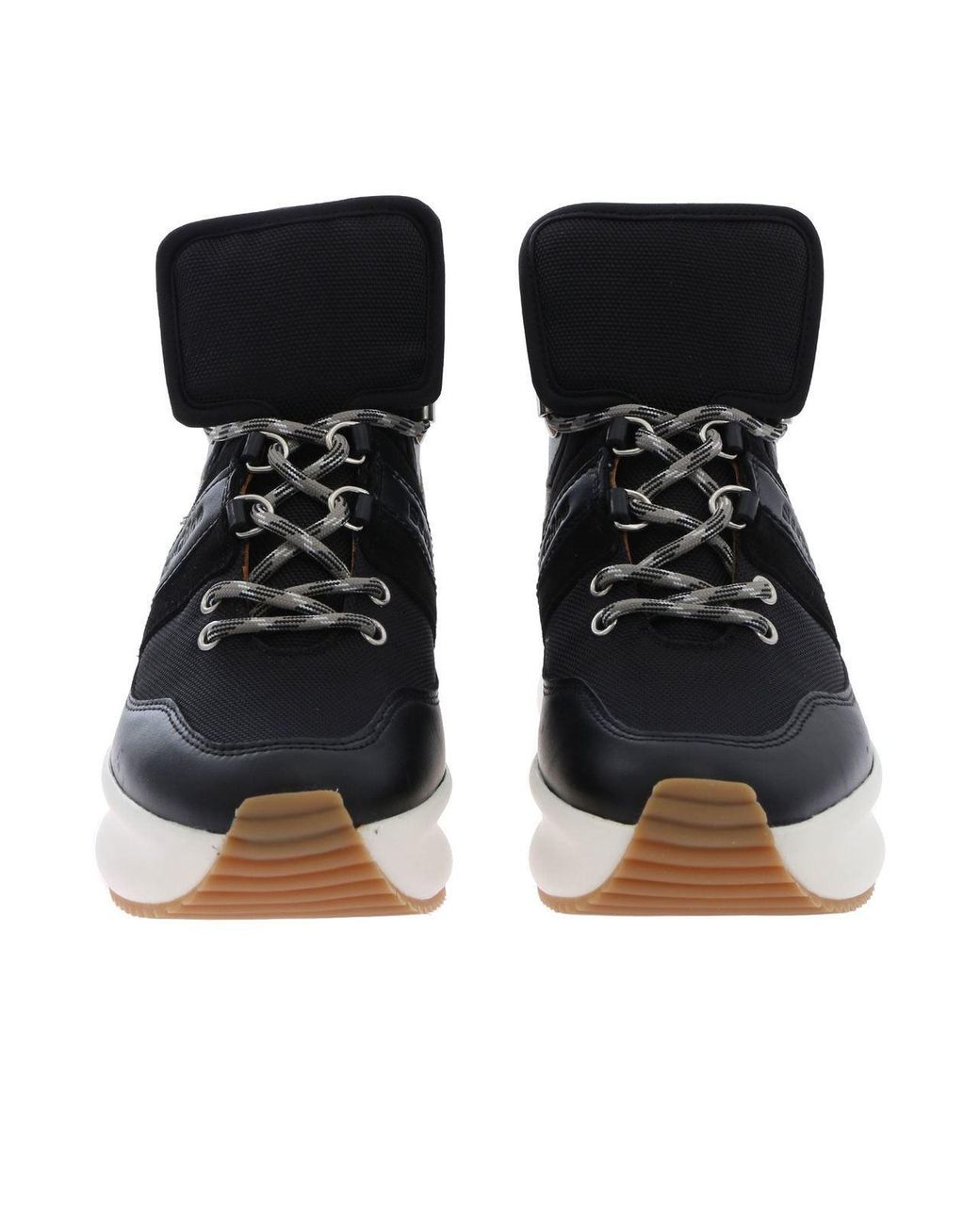 See By Chloé Black Atena Leather Sneakers