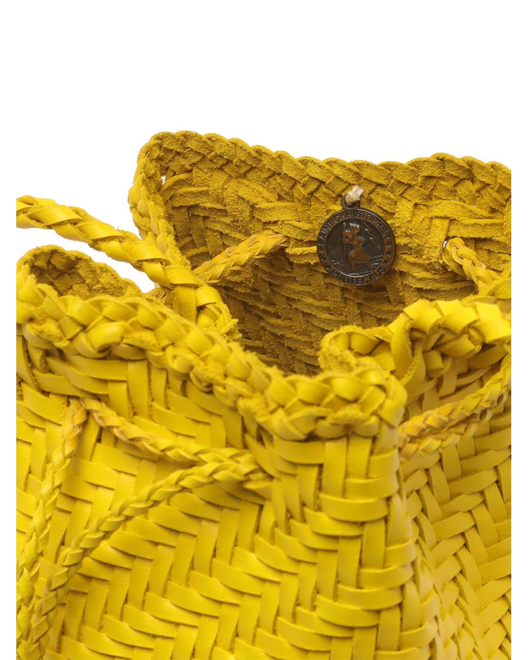 Dragon Diffusion Yellow Pompom Double Jump Bucket Bag
