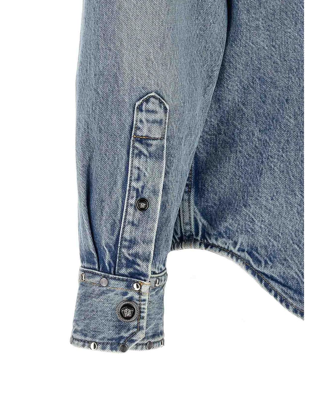 Versace Blue Shirt for men