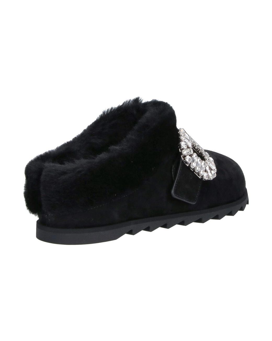 Roger Vivier Black Mules