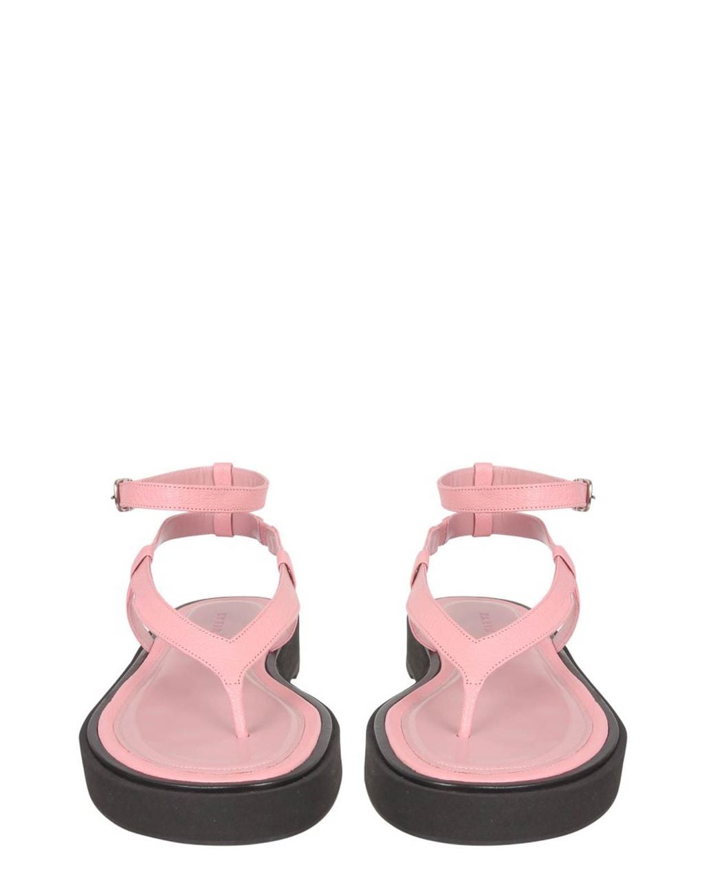 By Far Pink Cece Thong Sandals