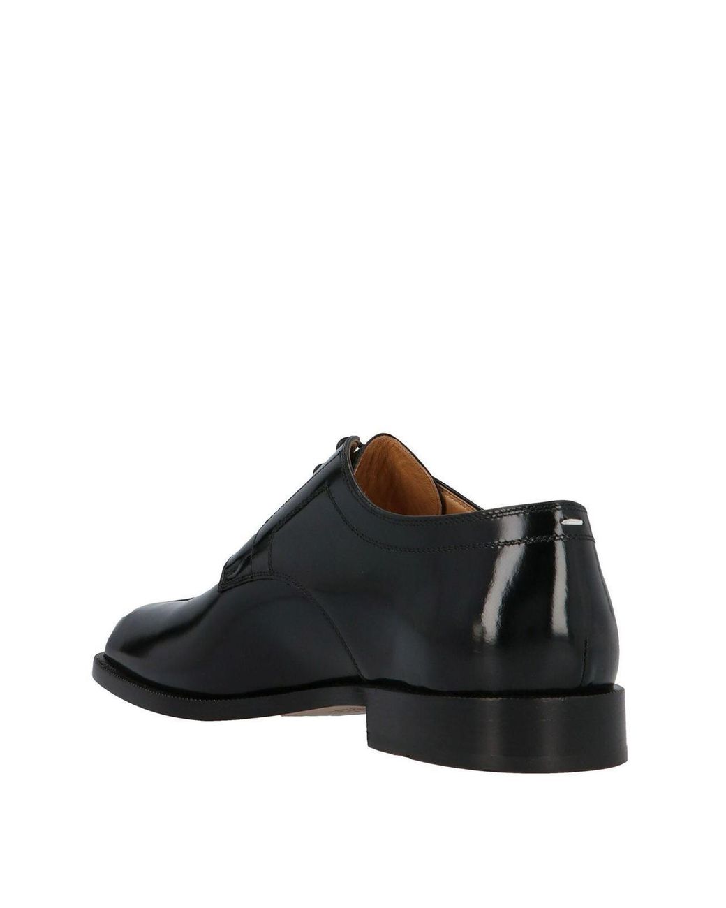 Maison Margiela Black Tabi Lace Up Shoes for men