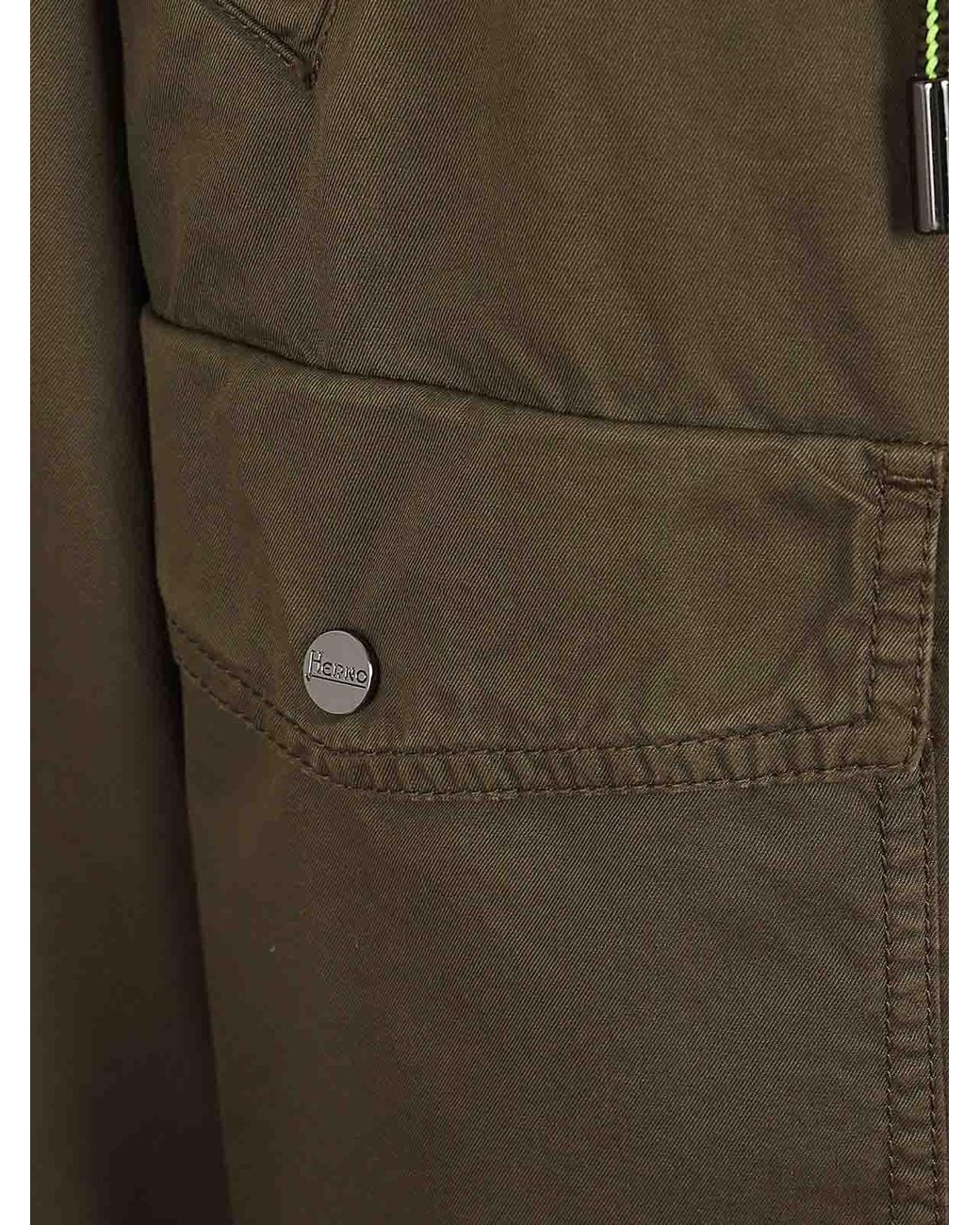 Herno Green Padded Jacket