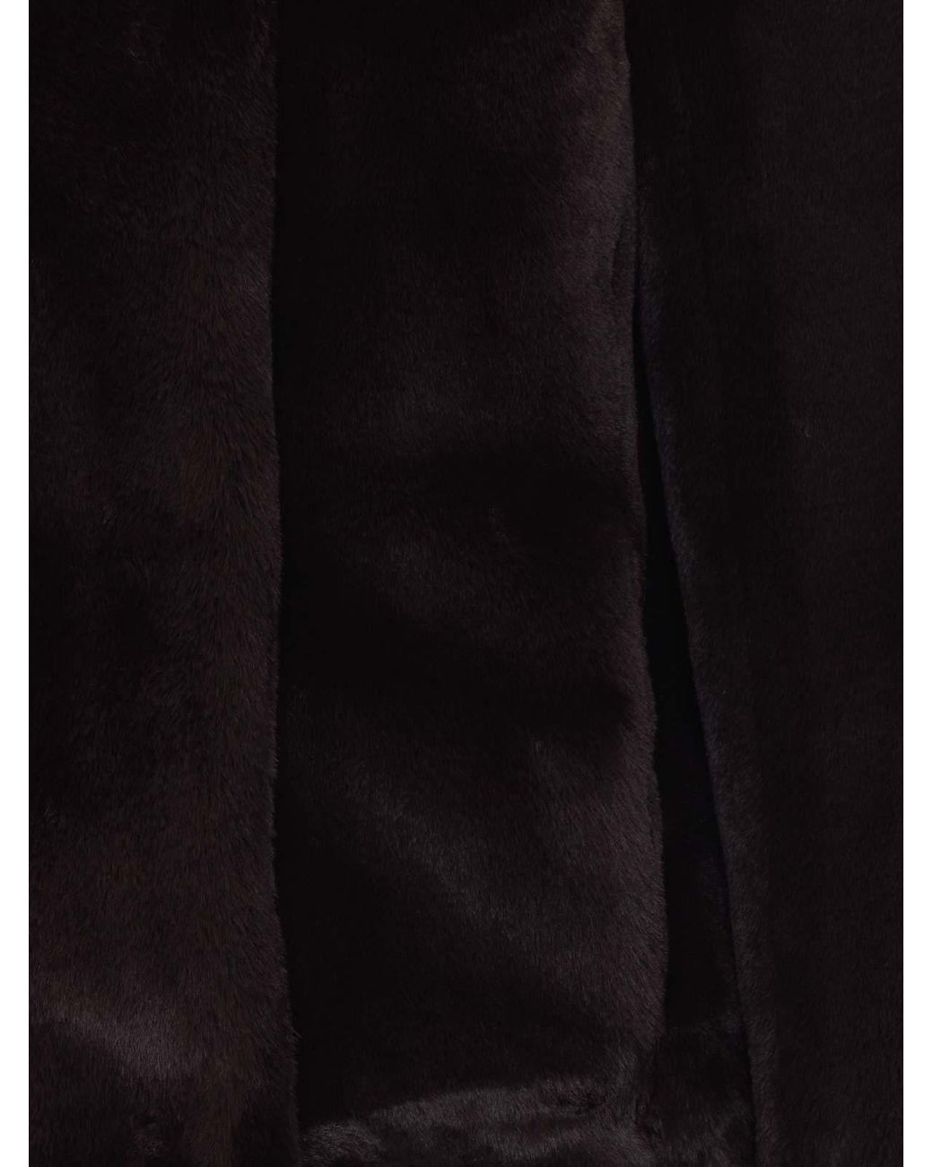 Liu Jo Black Faux Fur Jacket