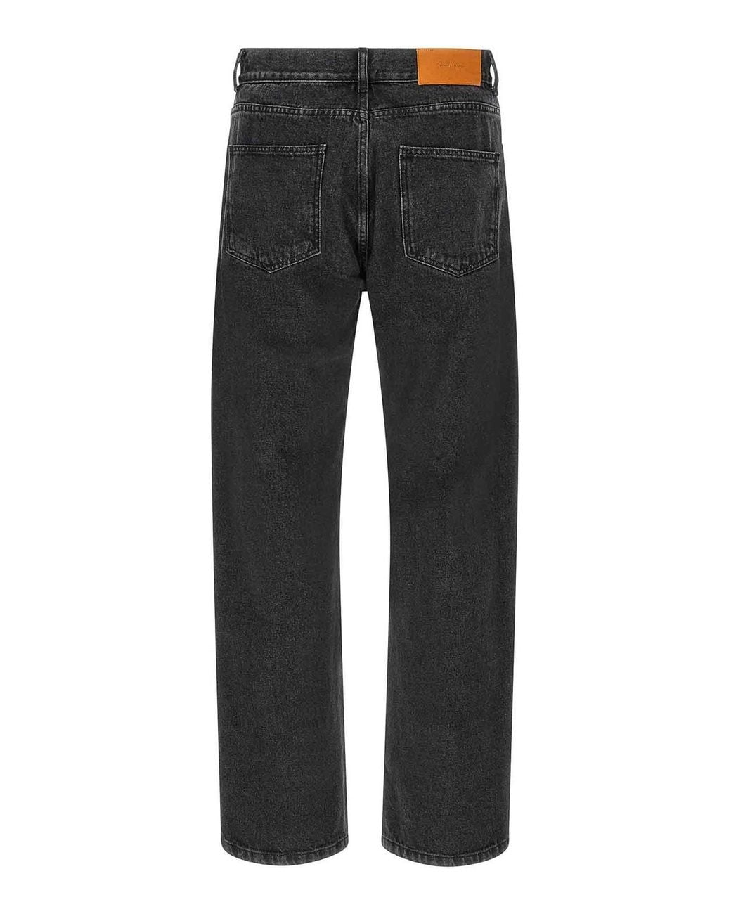 Vaqueros Rectos Second/Layer de hombre de color Black