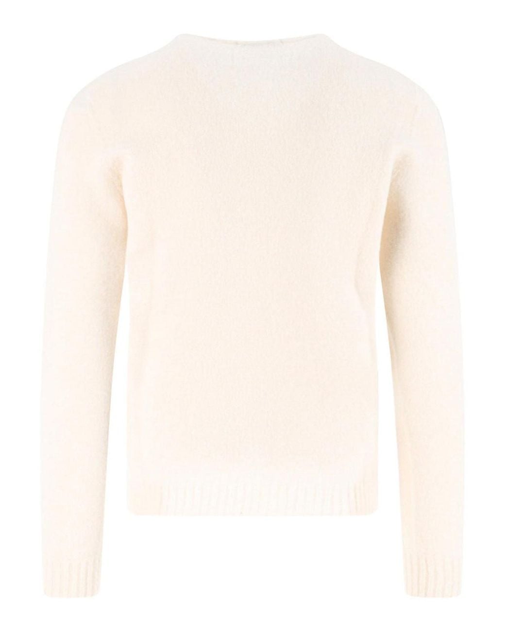 Drumohr Natural Wool Sweater for men