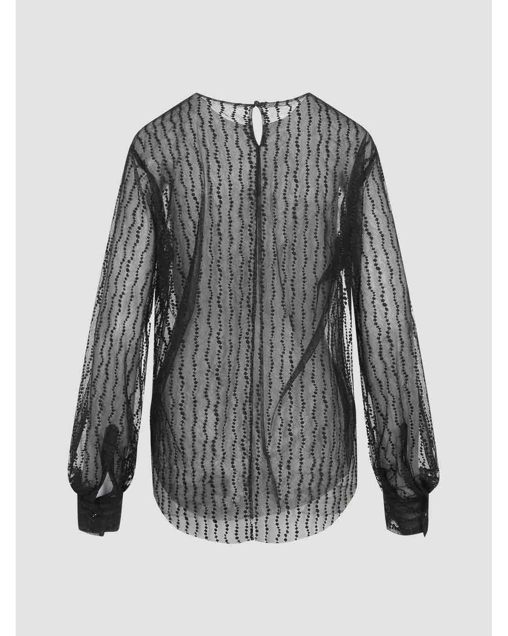 Camicetta di Alberta Ferretti in Gray