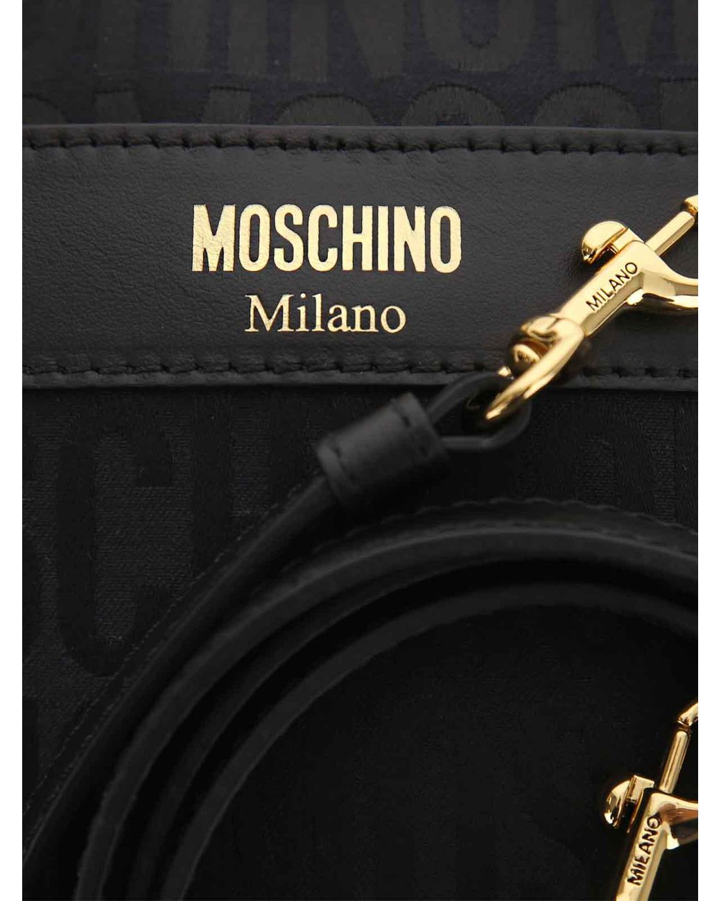 Moschino Black Shopper