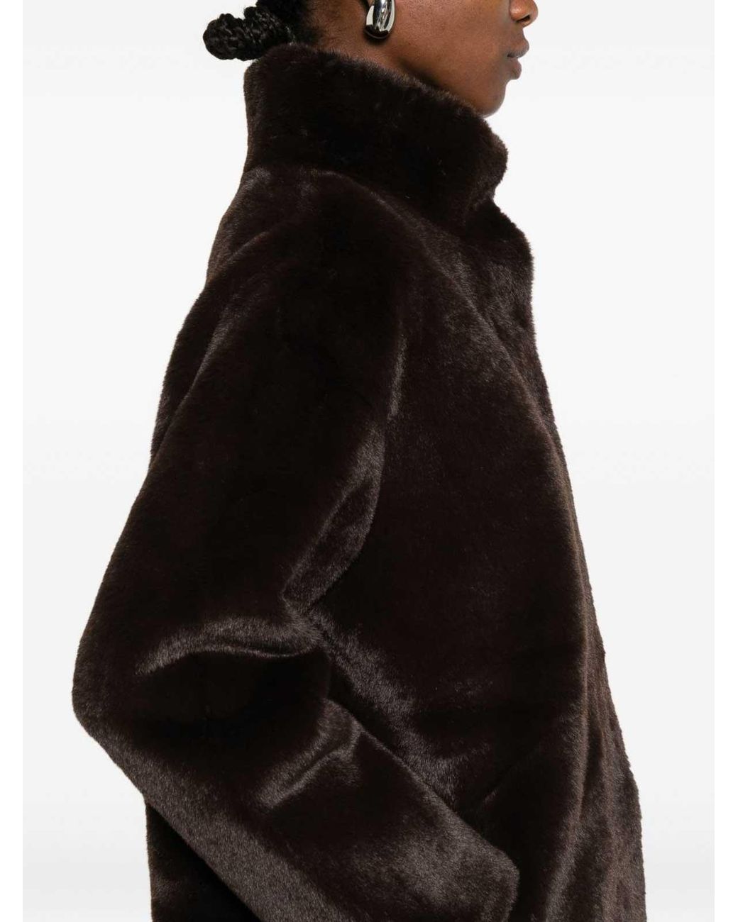 Apparis Black Blair Faux Fux Coat