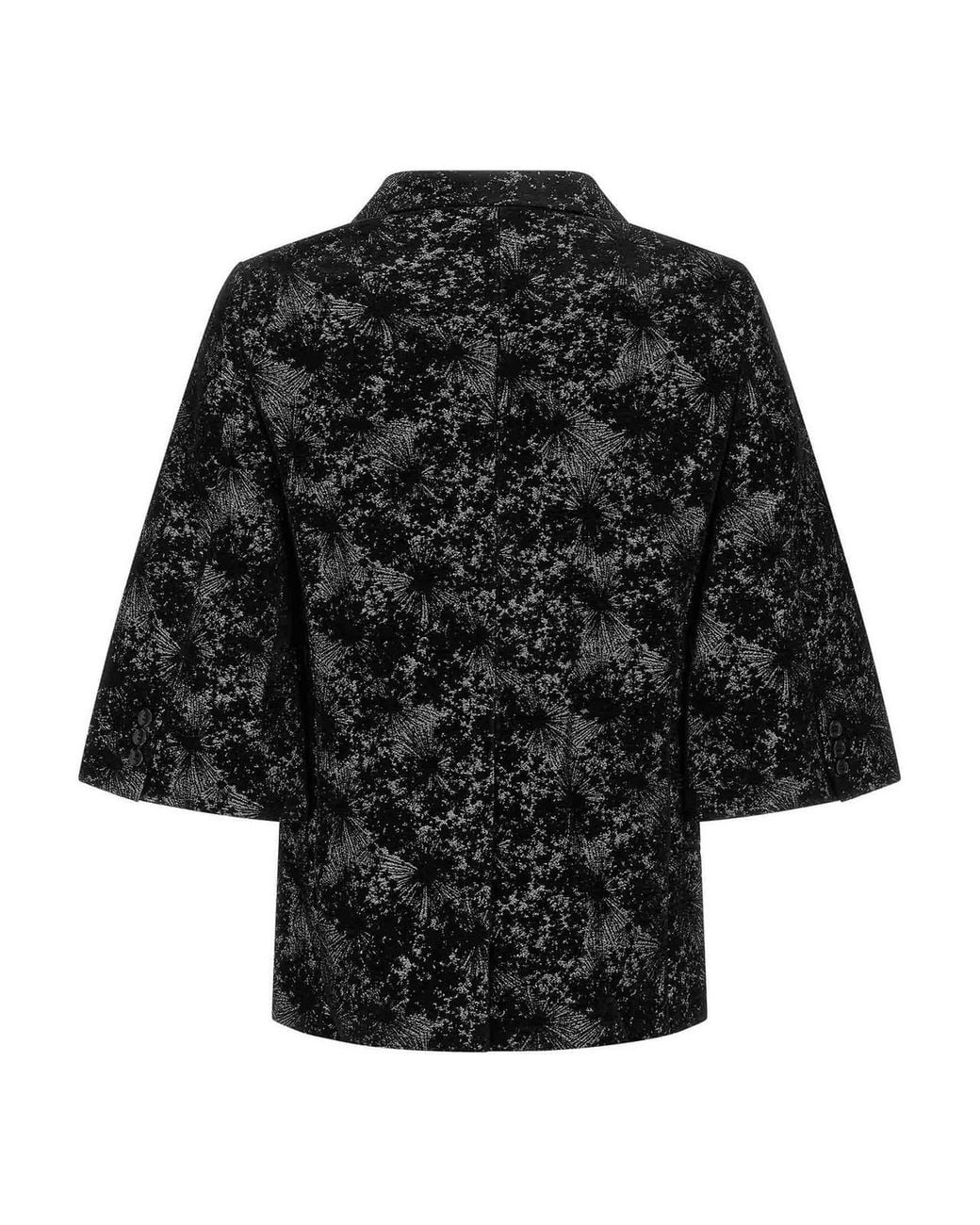 Comme Des Garcons Hommes Plus Black Flared Sleeves Blazer for men