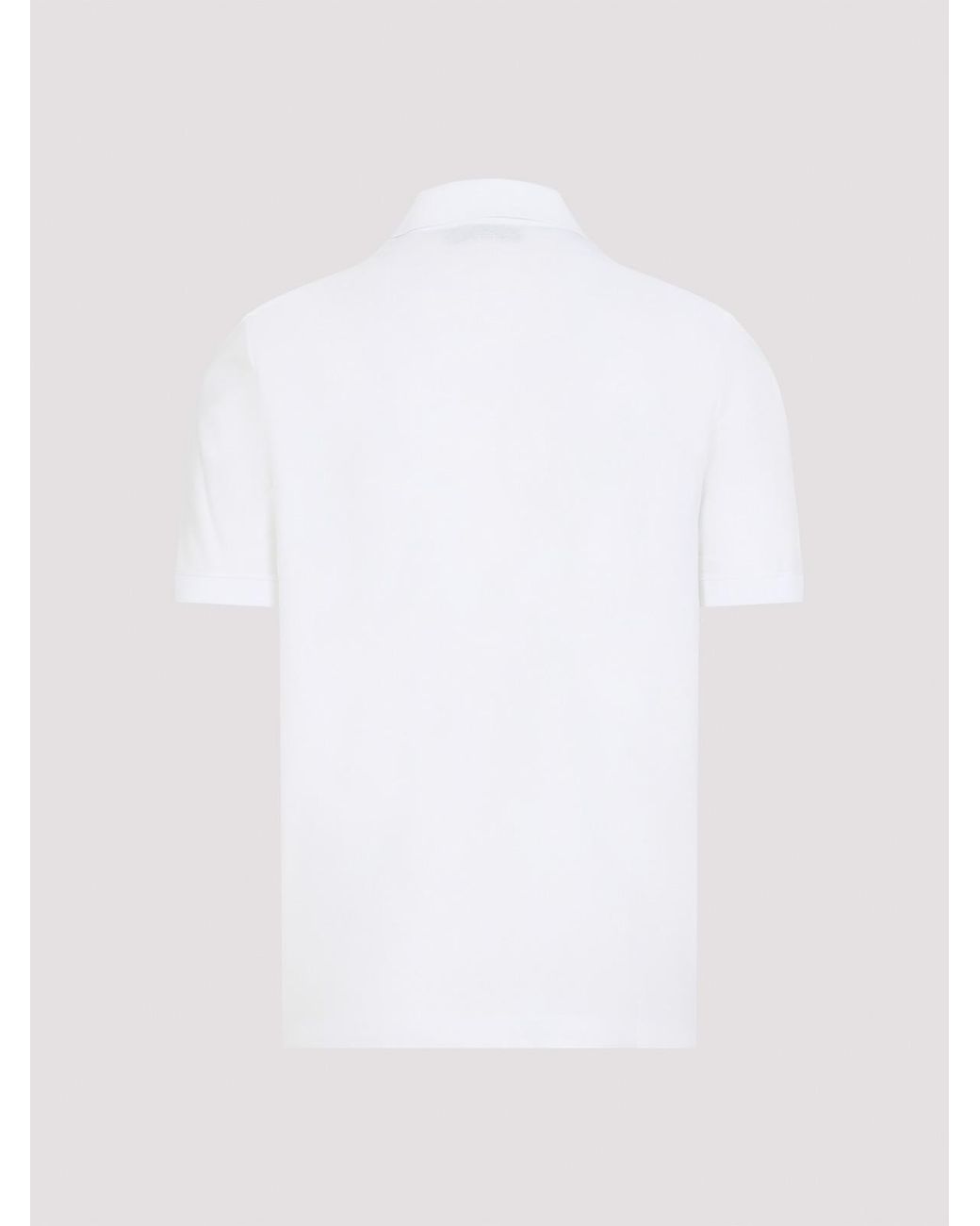 Canali White T-Shirt for men
