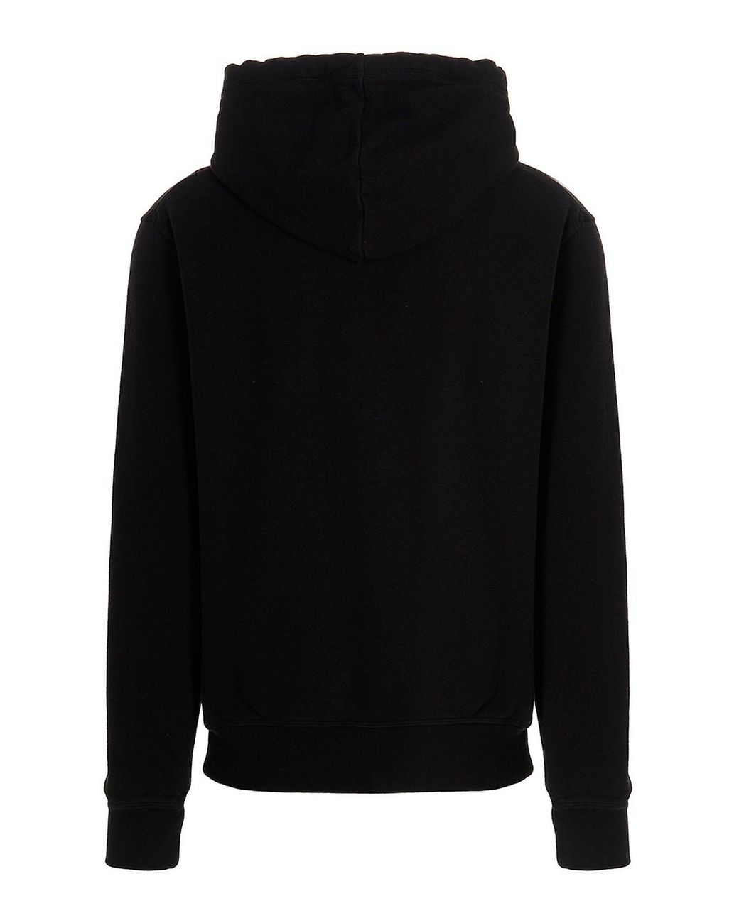 DSquared² Black Globetrotter Logo Printed Drawstring Hoodie for men