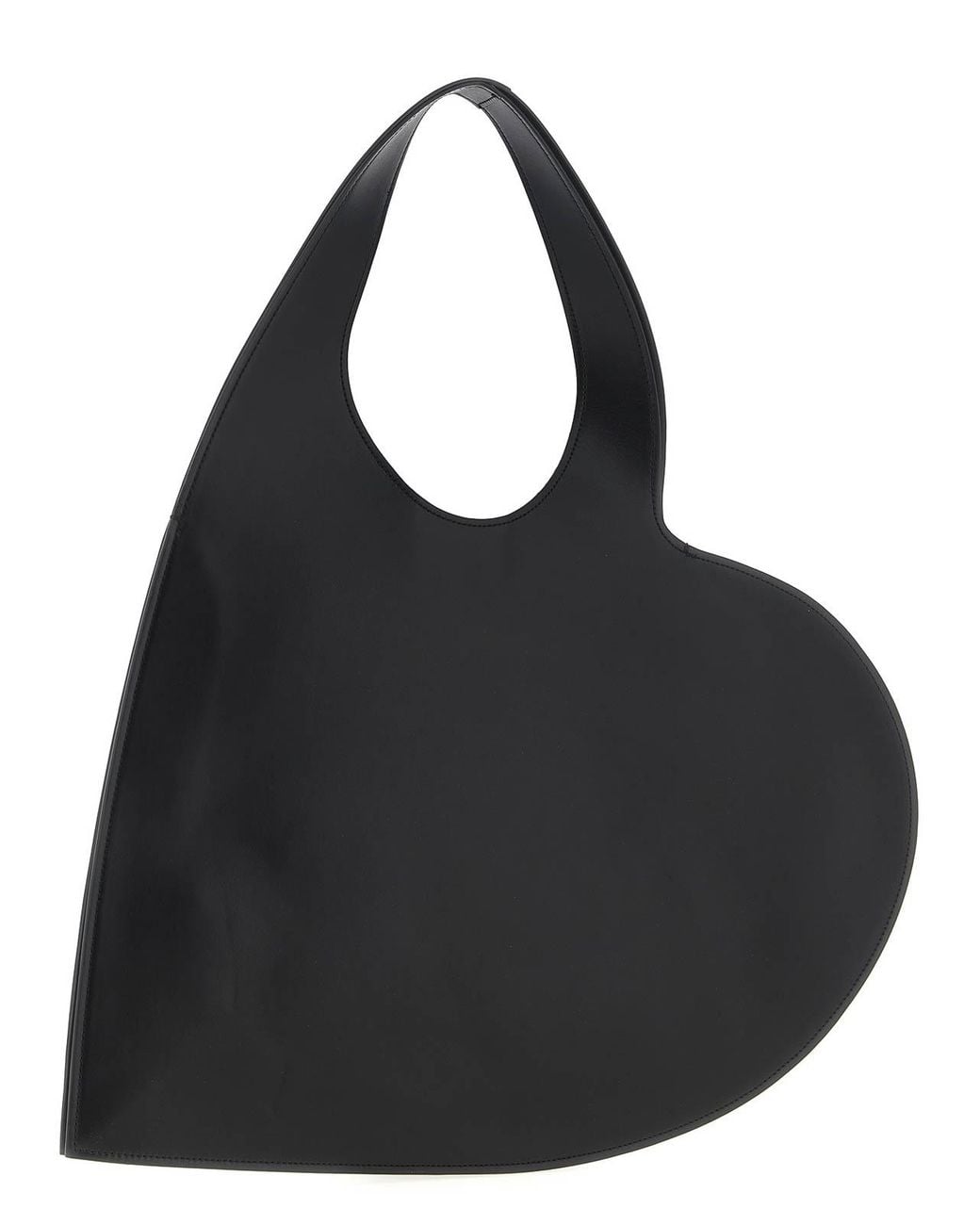 Coperni Black Double Heart Shoulder Bag