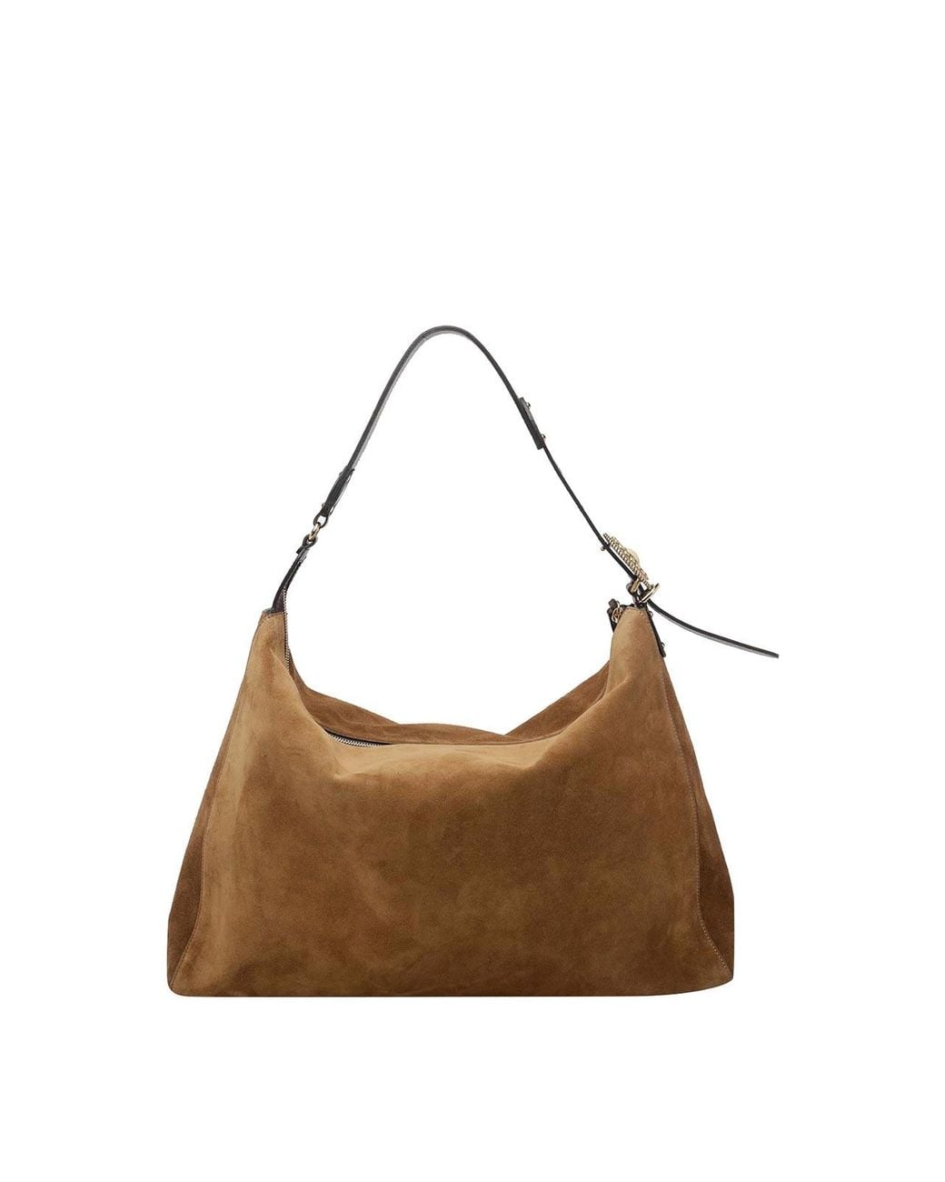 Etro Brown Suede Shoulder Bag