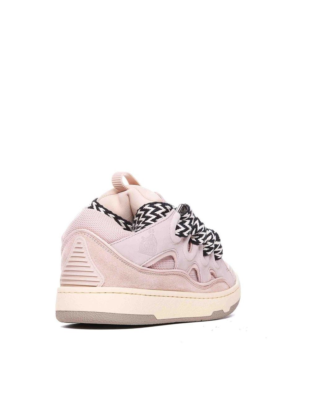 Lanvin Pink Curb Sneakers