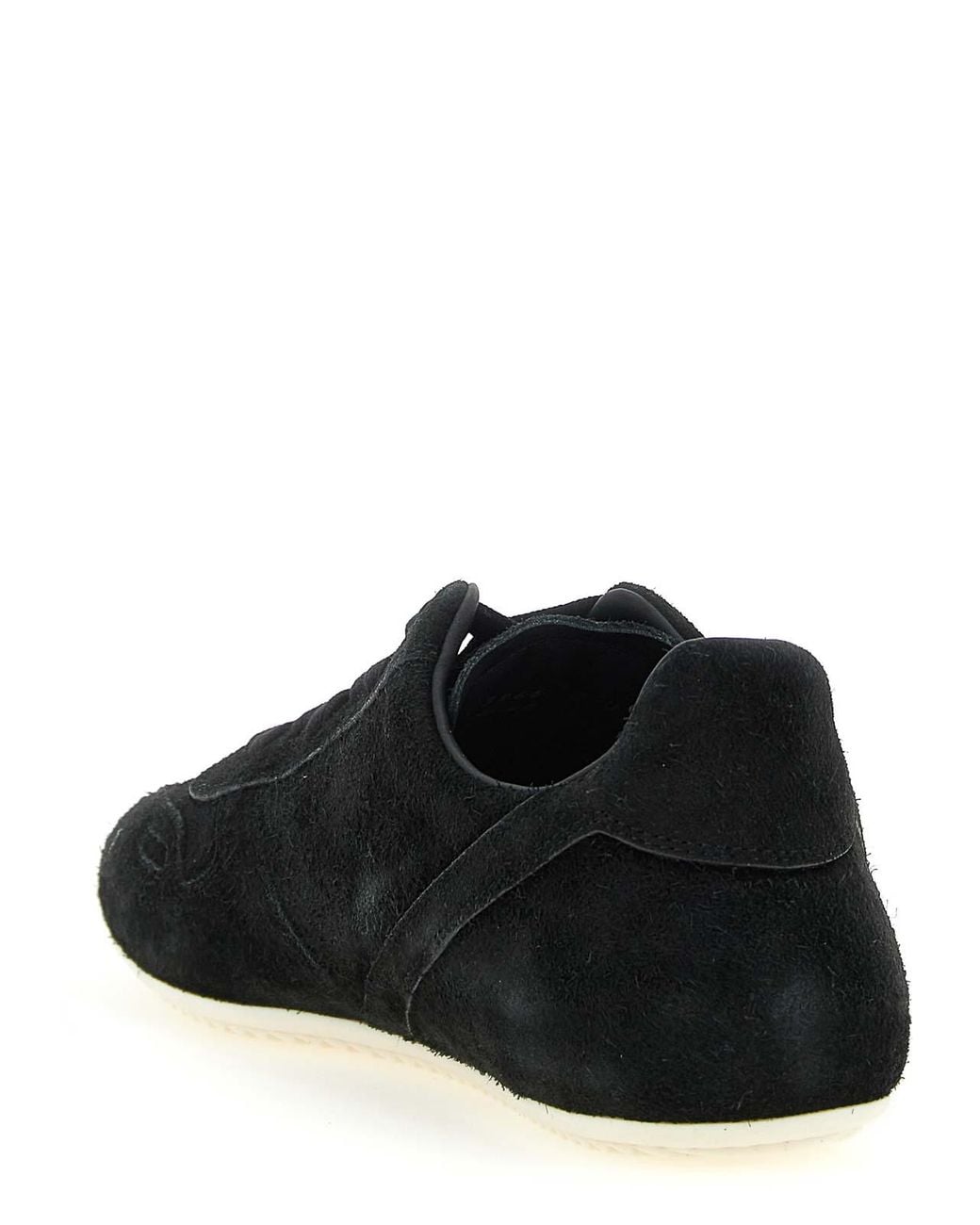 Rick Owens Black Minimal Sneaks' Sneakers for men
