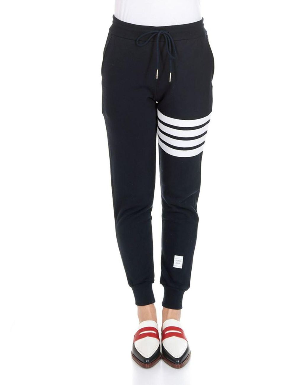 Thom Browne Blue 4 Bar Sweatpants