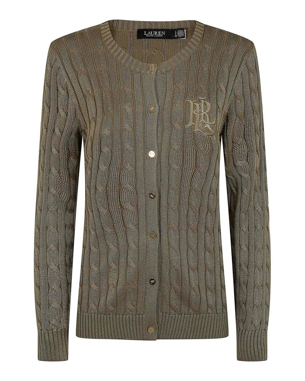 Ralph Lauren Green Sweater Cardigan