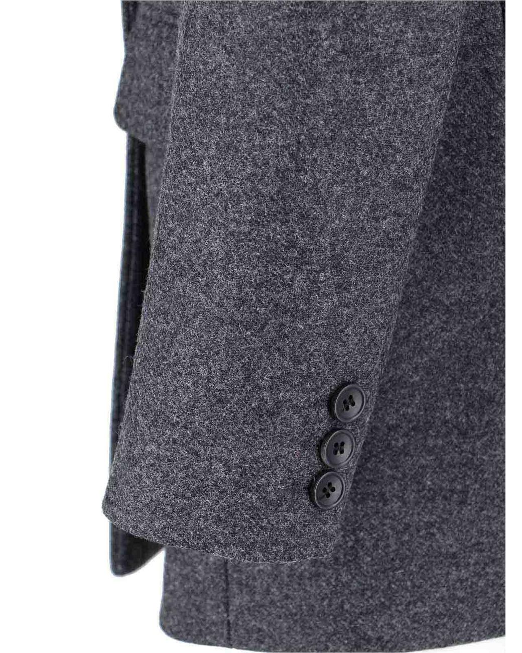 Isabel Marant Gray Double -Breasted Coat