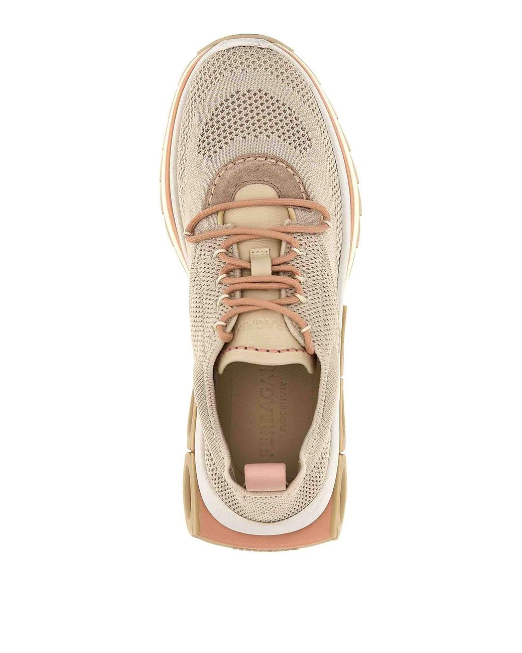 Ferragamo White 'Nima' Sneakers