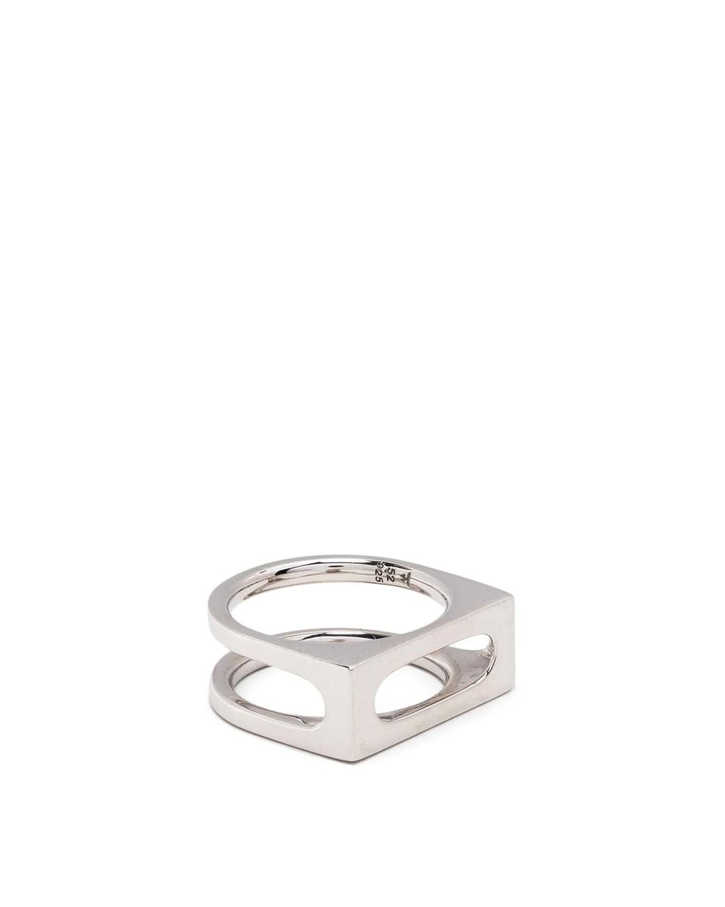 Tom Wood White Cage Ring Single