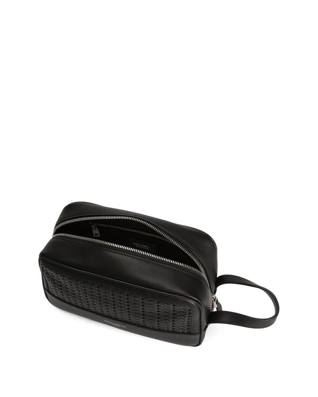Dolce & Gabbana Black Leather Bag for men