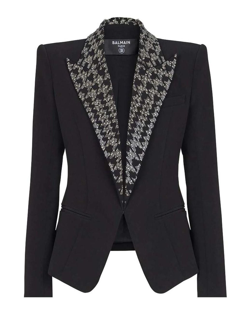 Balmain Black Leather