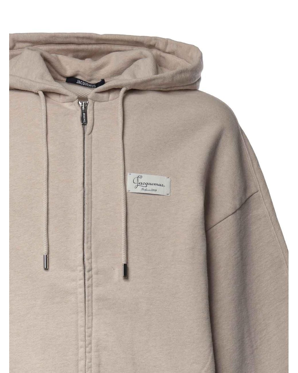 Jacquemus Natural Corso Hoodie for men