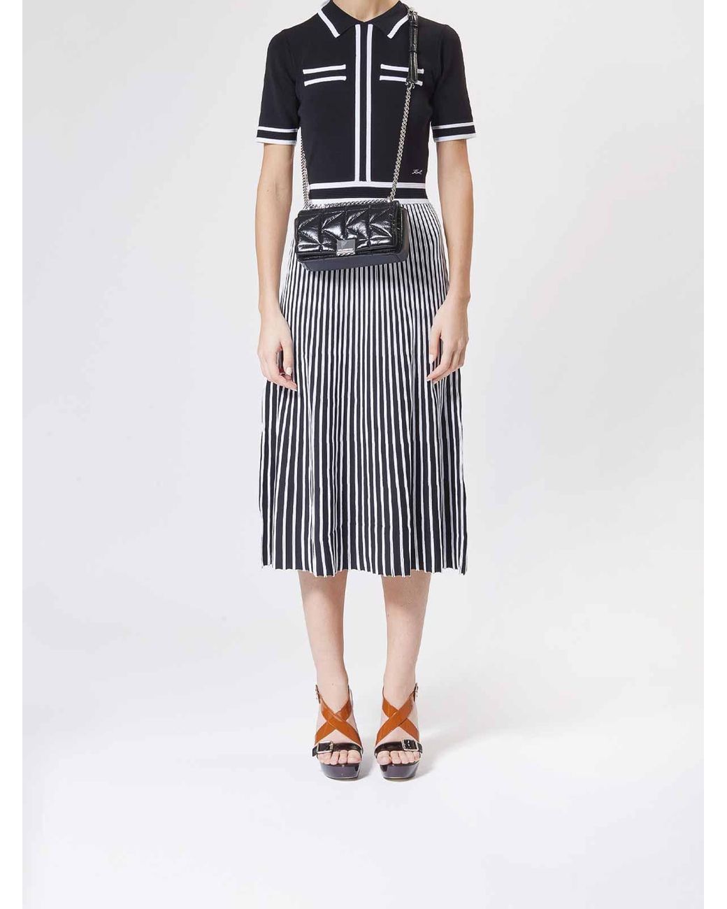 Karl Lagerfeld Black Cross Body Bags