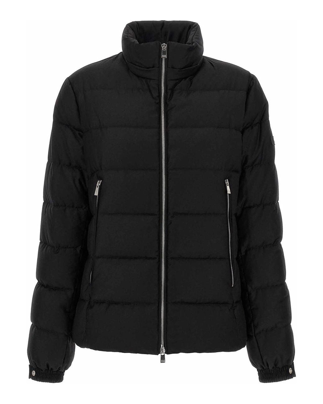 Tatras Black Domiziano Silk Puffer Jacket for men