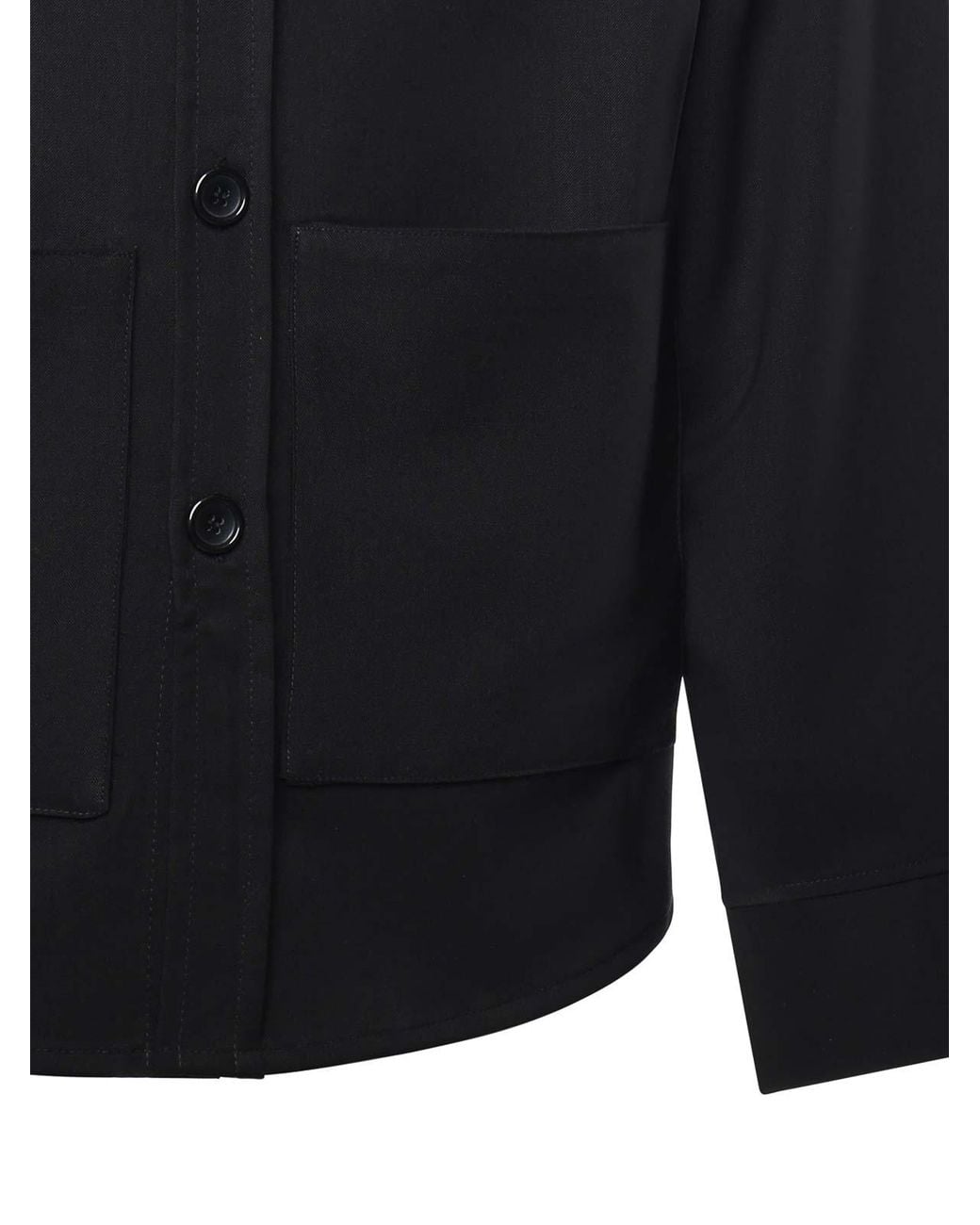 Giuliano Galiano Blue Tobhias Wool Shirt for men