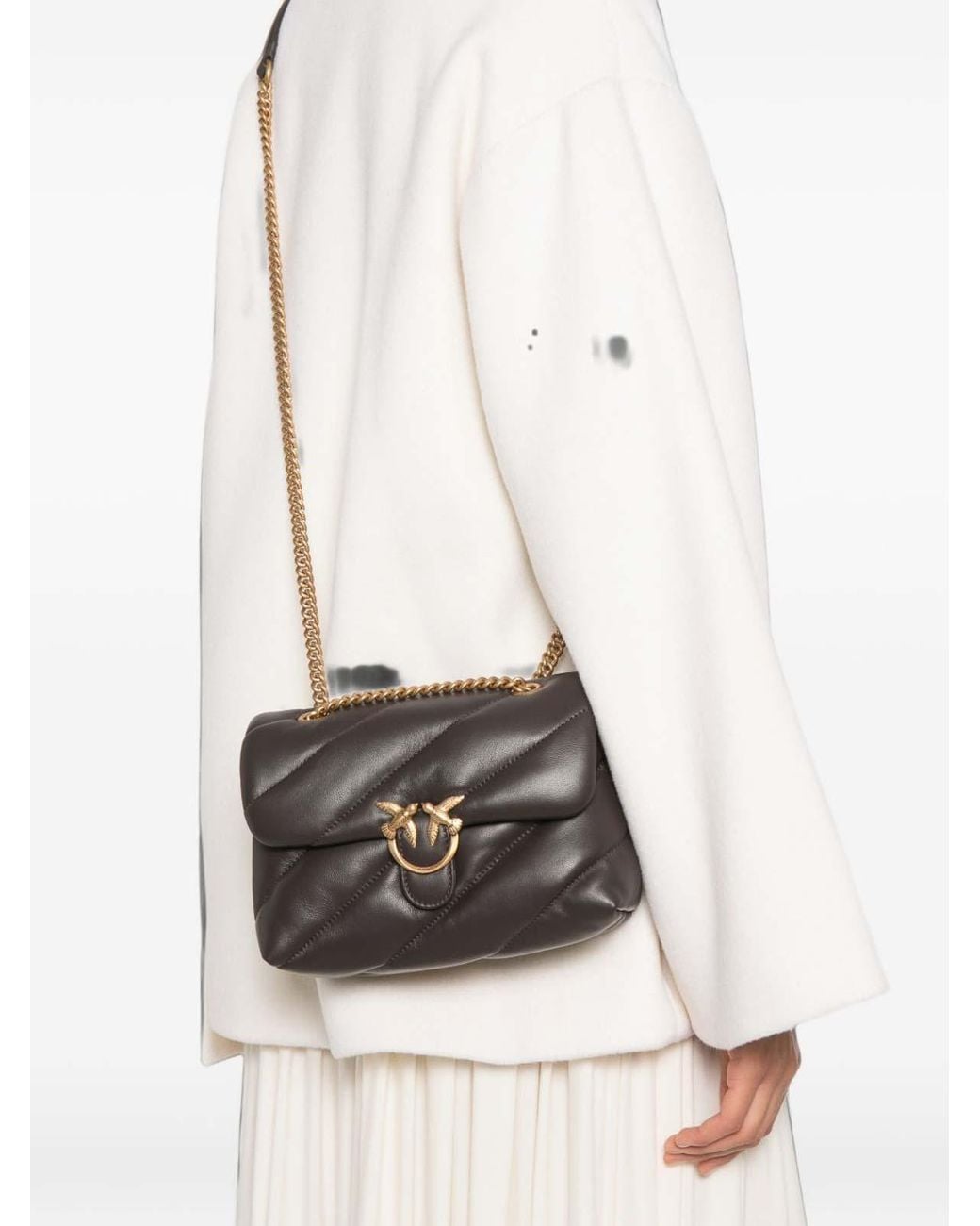 Pinko White Handbag