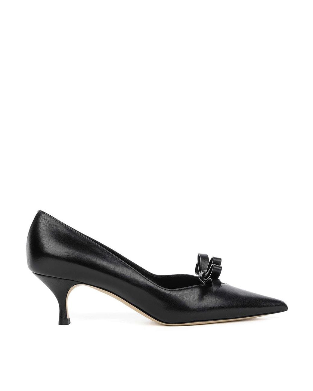 Casadei Black Leather Dollet