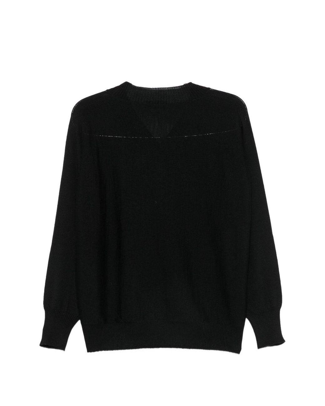 D. EXTERIOR Black Sweater