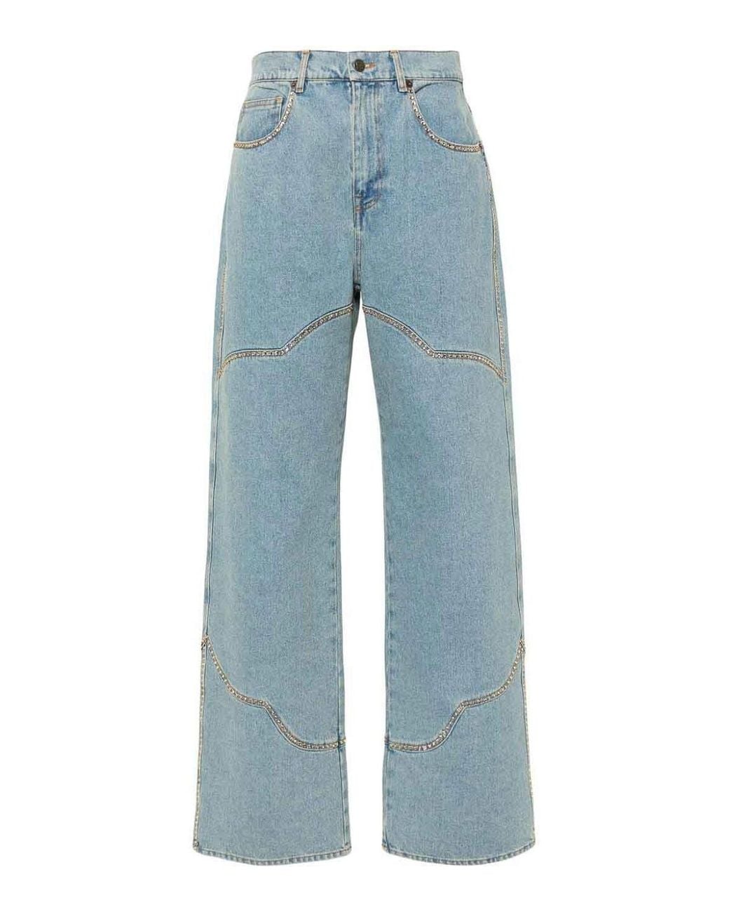 GIUSEPPE DI MORABITO Blue Trousers