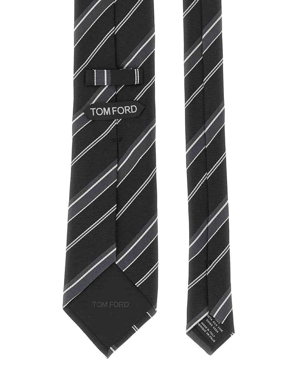 Cravate Tom Ford pour homme en coloris Black