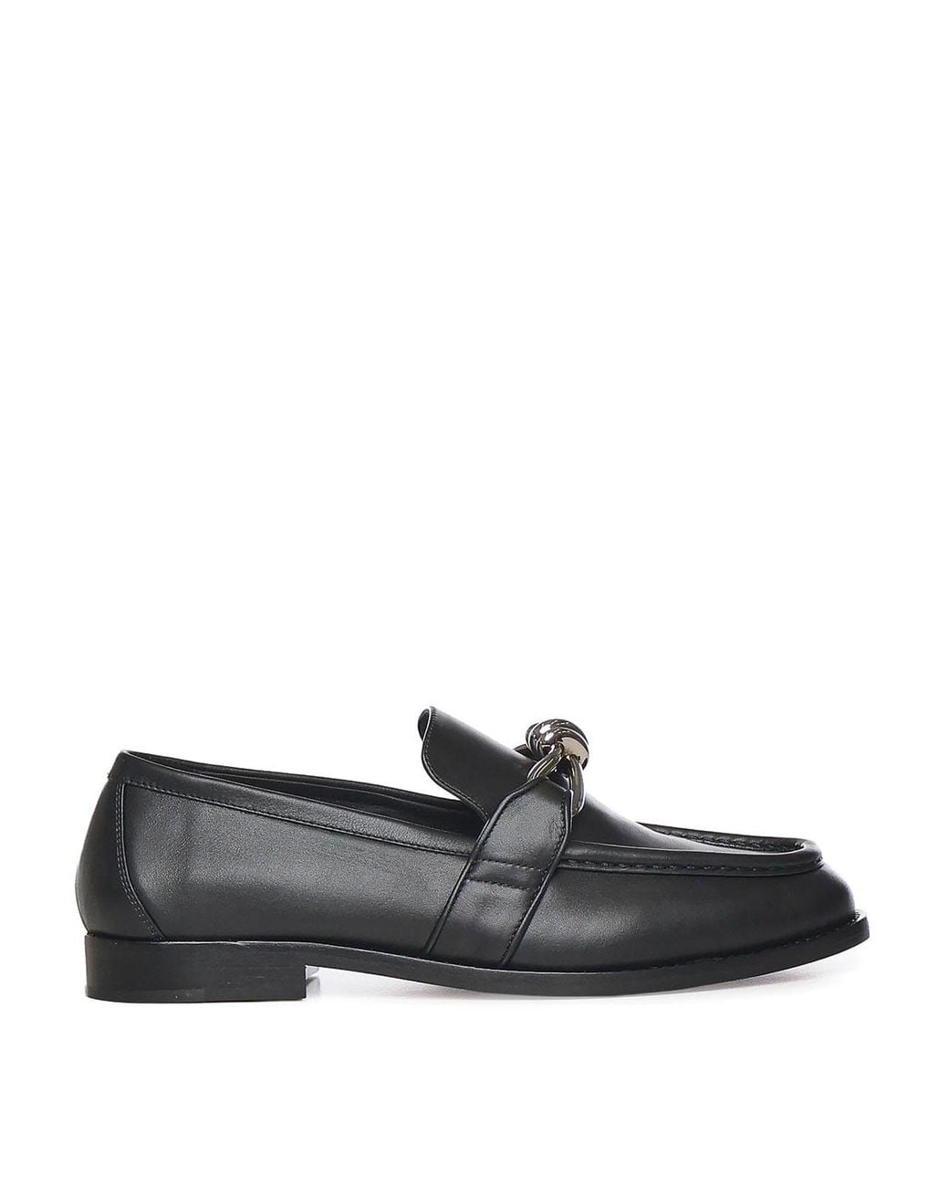 Bottega Veneta Gray Astaire Leather Loafers for men