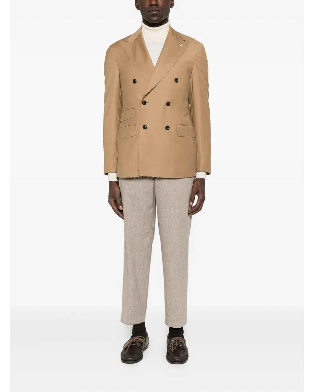 L.b.m. 1911 Natural Double Breasted Jacket for men
