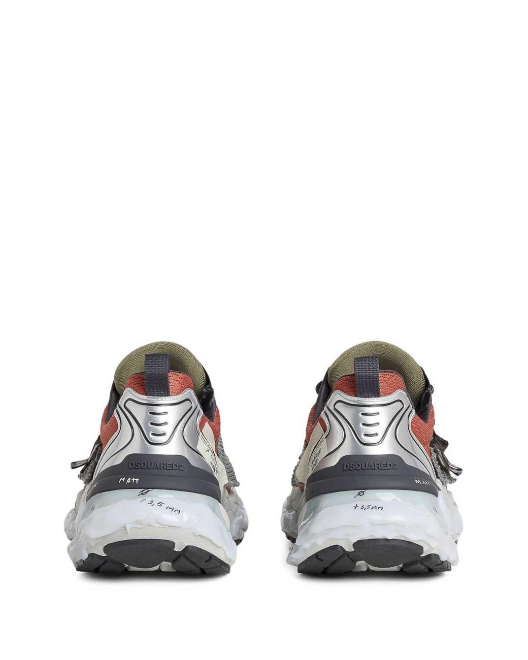 DSquared² White Sneakers With Logo Patch for men