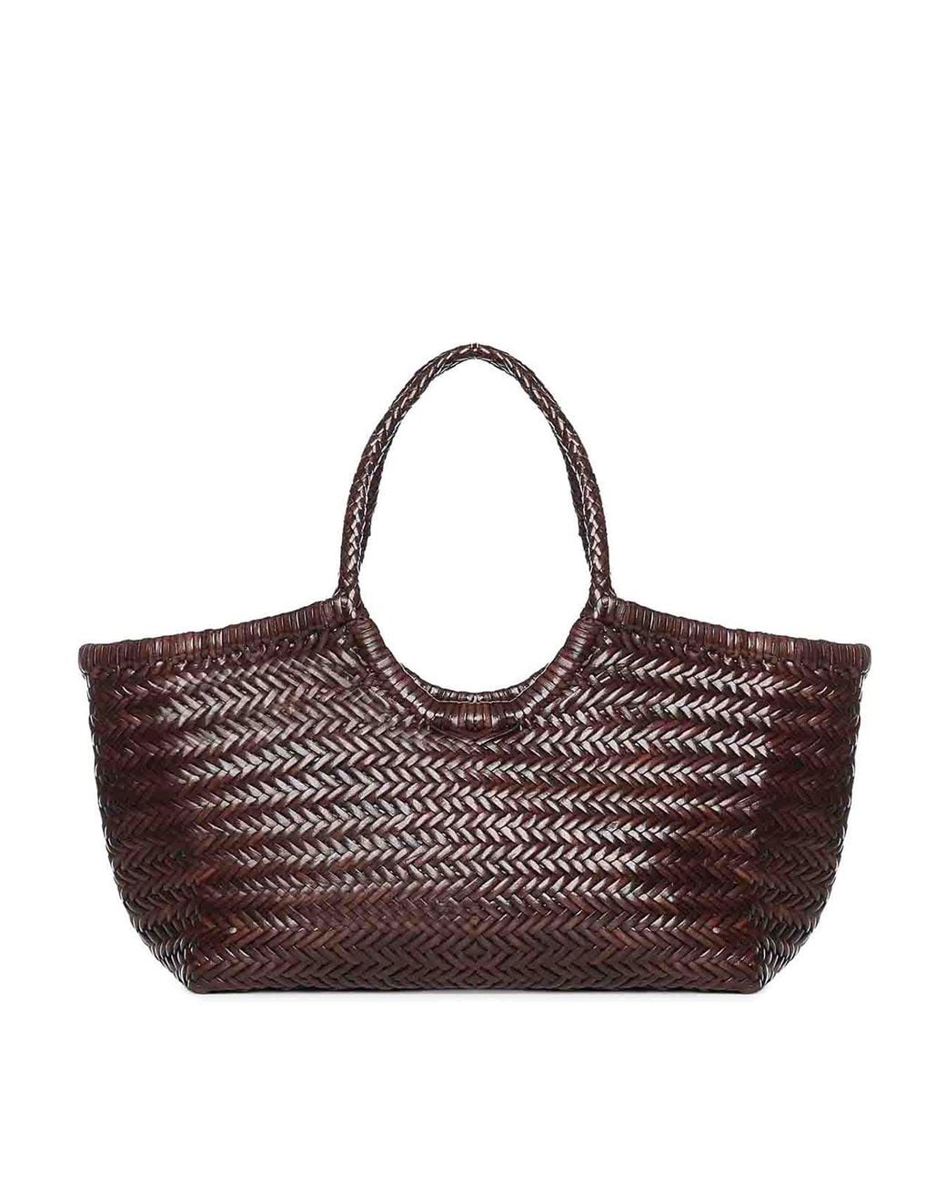 Dragon Diffusion Brown Nantucket Leather Bag