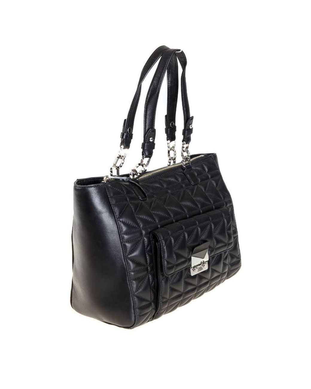 Karl Lagerfeld Black Leather Bag