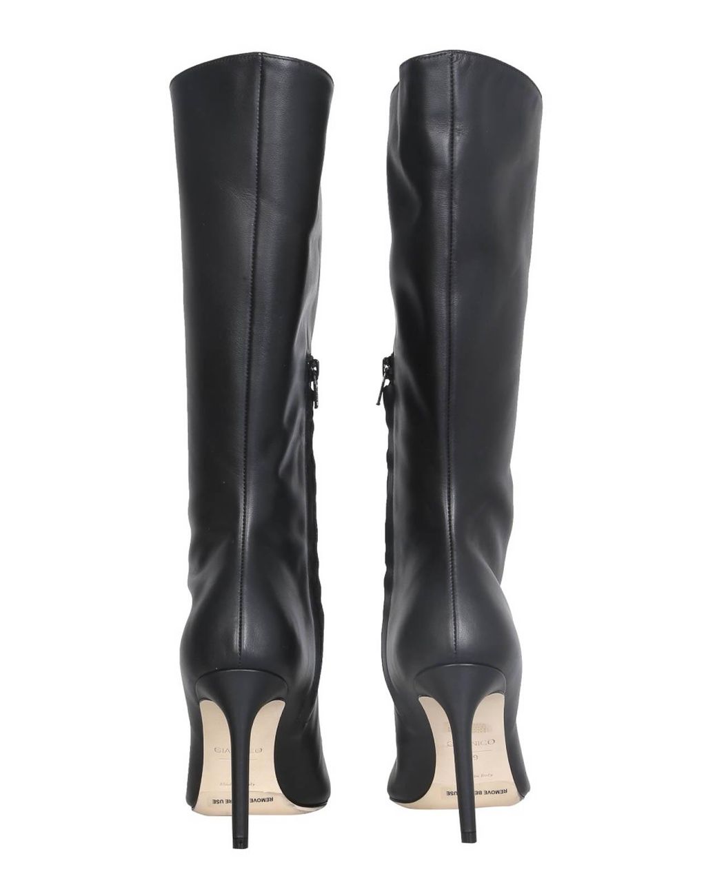 Giannico Black Victoria Boots