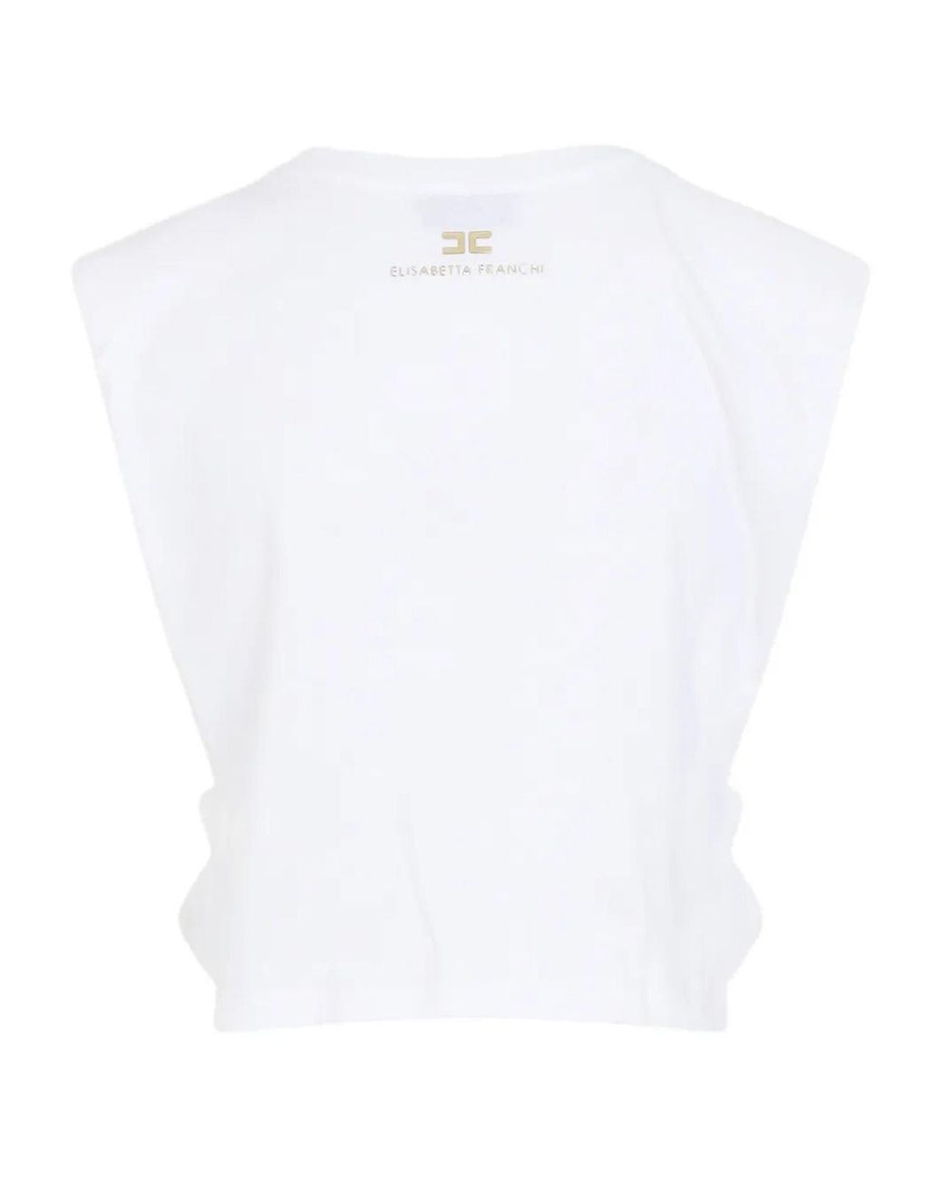 Elisabetta Franchi White Sweater