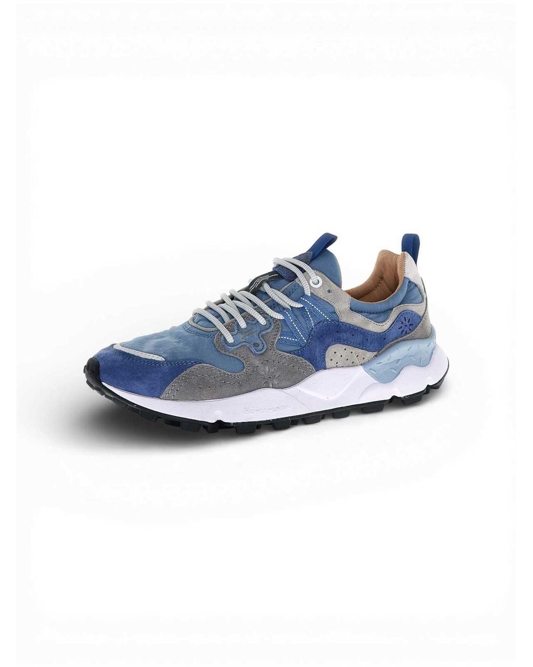 Flower Mountain Blue Sneakers for men