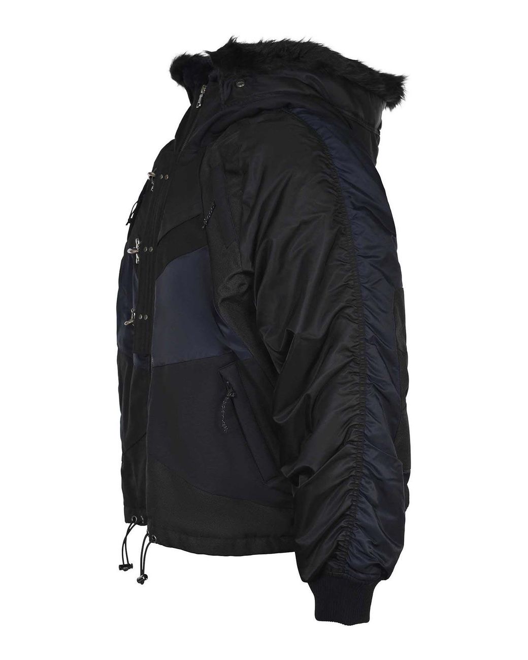 ANDERSSON BELL Black Jacket Made Of Nylon for men