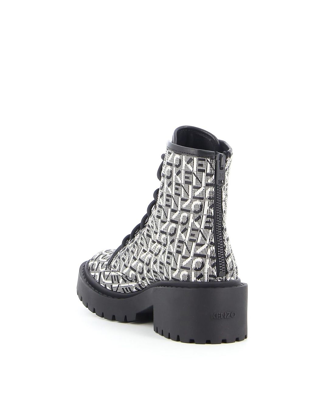 KENZO Brown Pike Ankle Boots