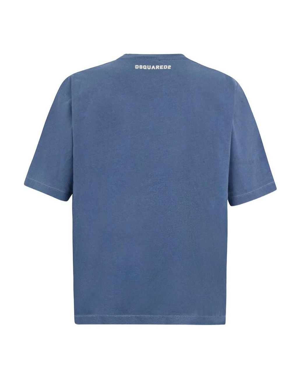 DSquared² Blue Loose Fit Tshirt for men