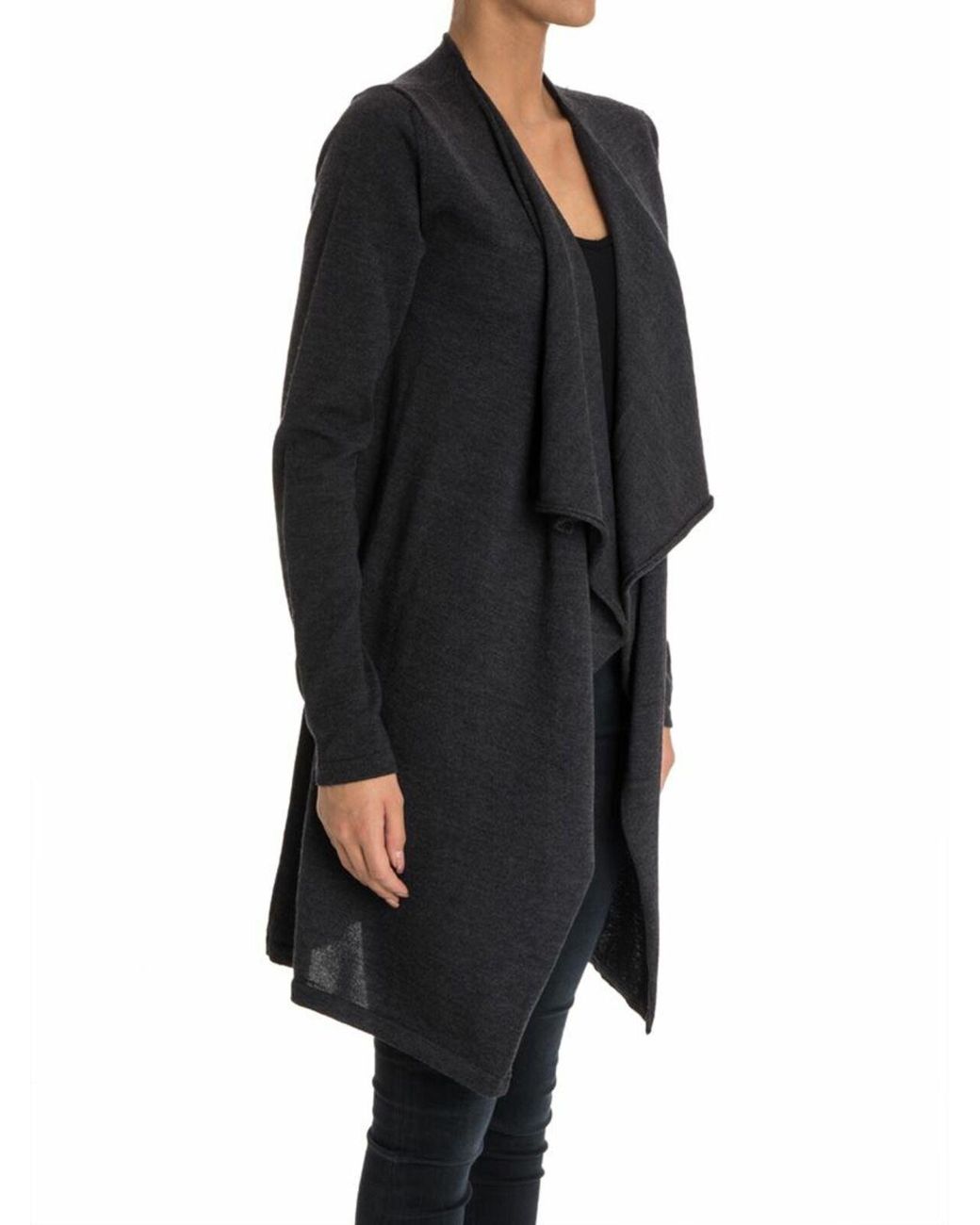 Cardigan Fuzzi en coloris Black